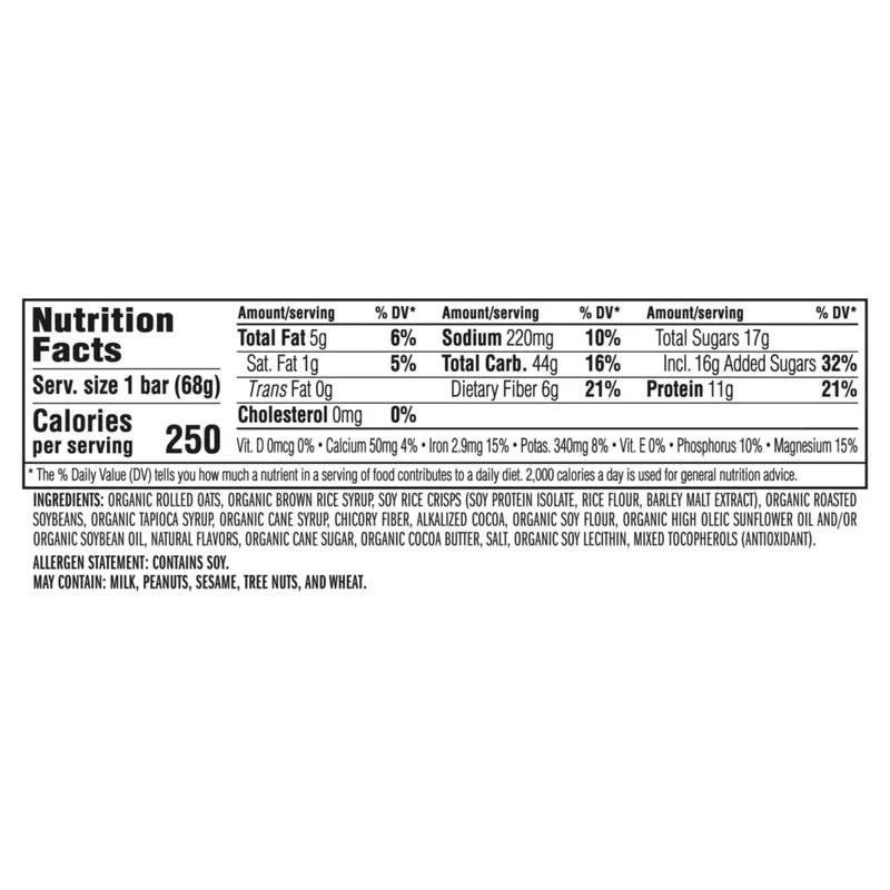 Clif Bar Cookies & Creme - 12/box