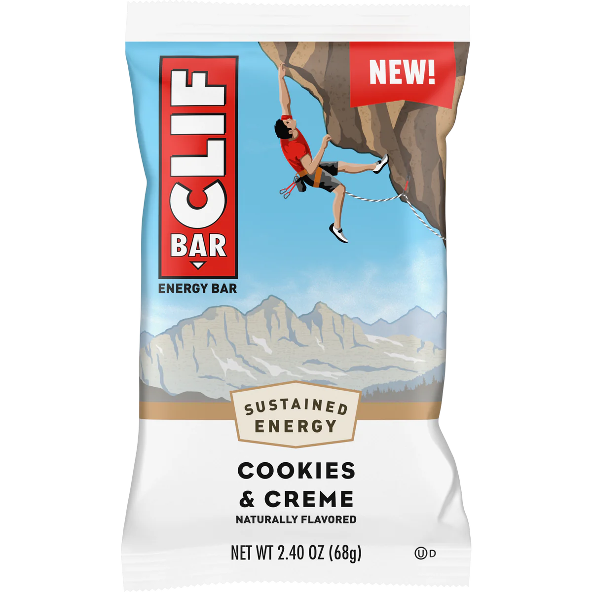 Clif Bar Cookies & Creme - 12/box