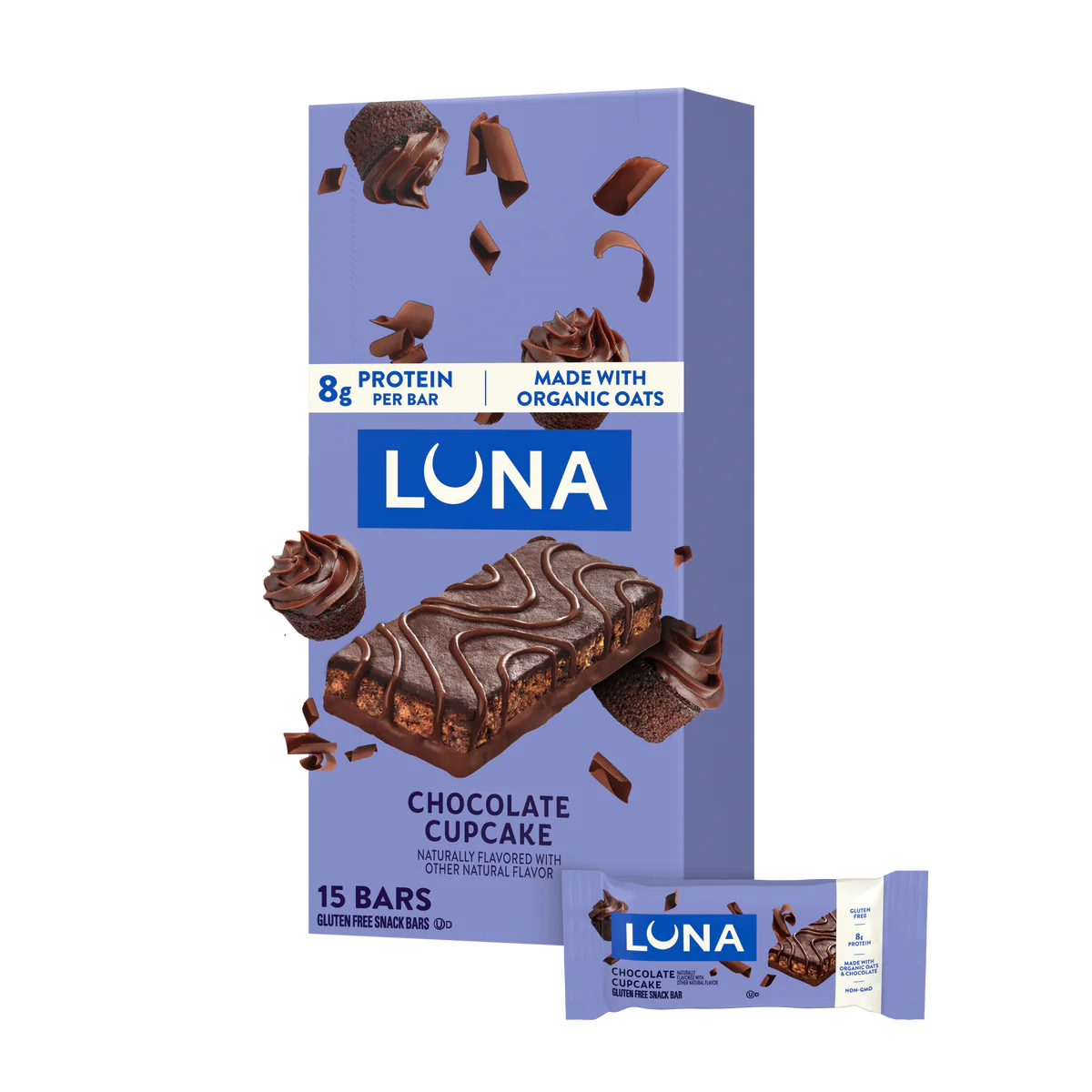 Luna Bar Chocolate Cupcake - 15ct – PFC Orders