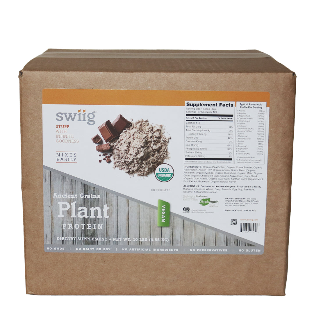 swiig Chocolate Ancient Grains Plant Protein