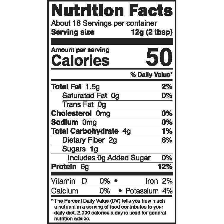 swiig Powdered Organic PB Lite Retail - 6.8oz