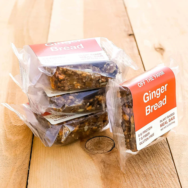 Off the Farm Gingerbread Meal Bar – 12ct