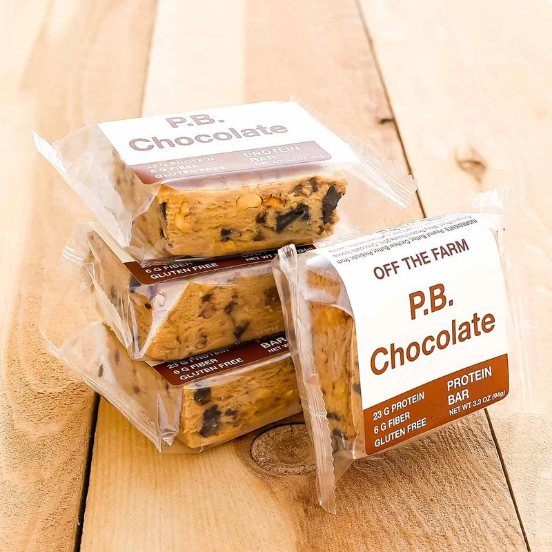 Off The Farm P.B. Chocolate Protein Bar 12ct