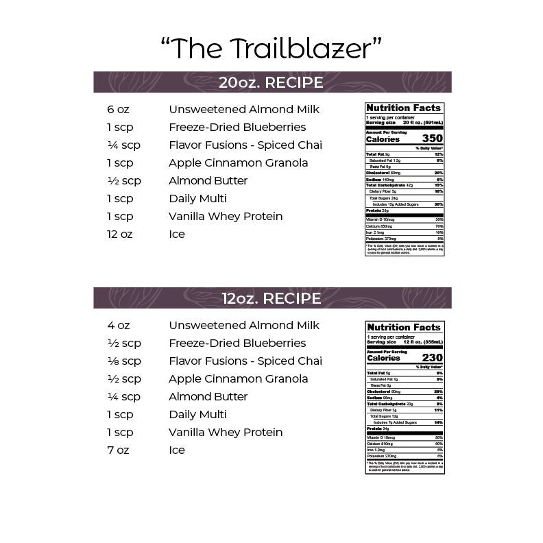 Shake of the Month Counter Card - September