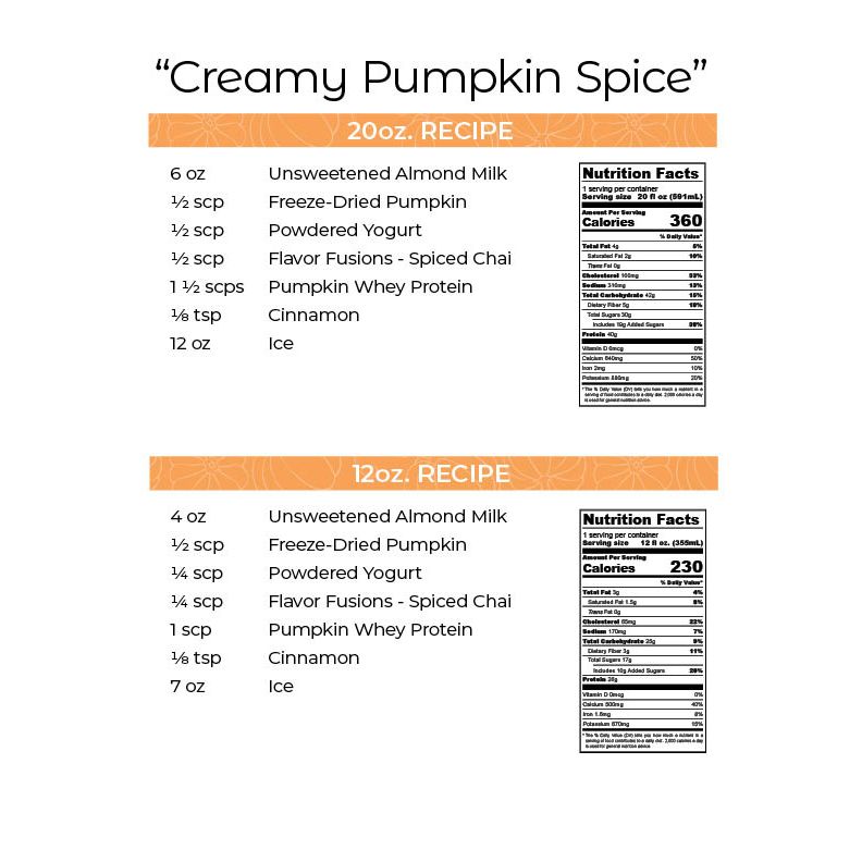 Shake of the Month Counter Card-October