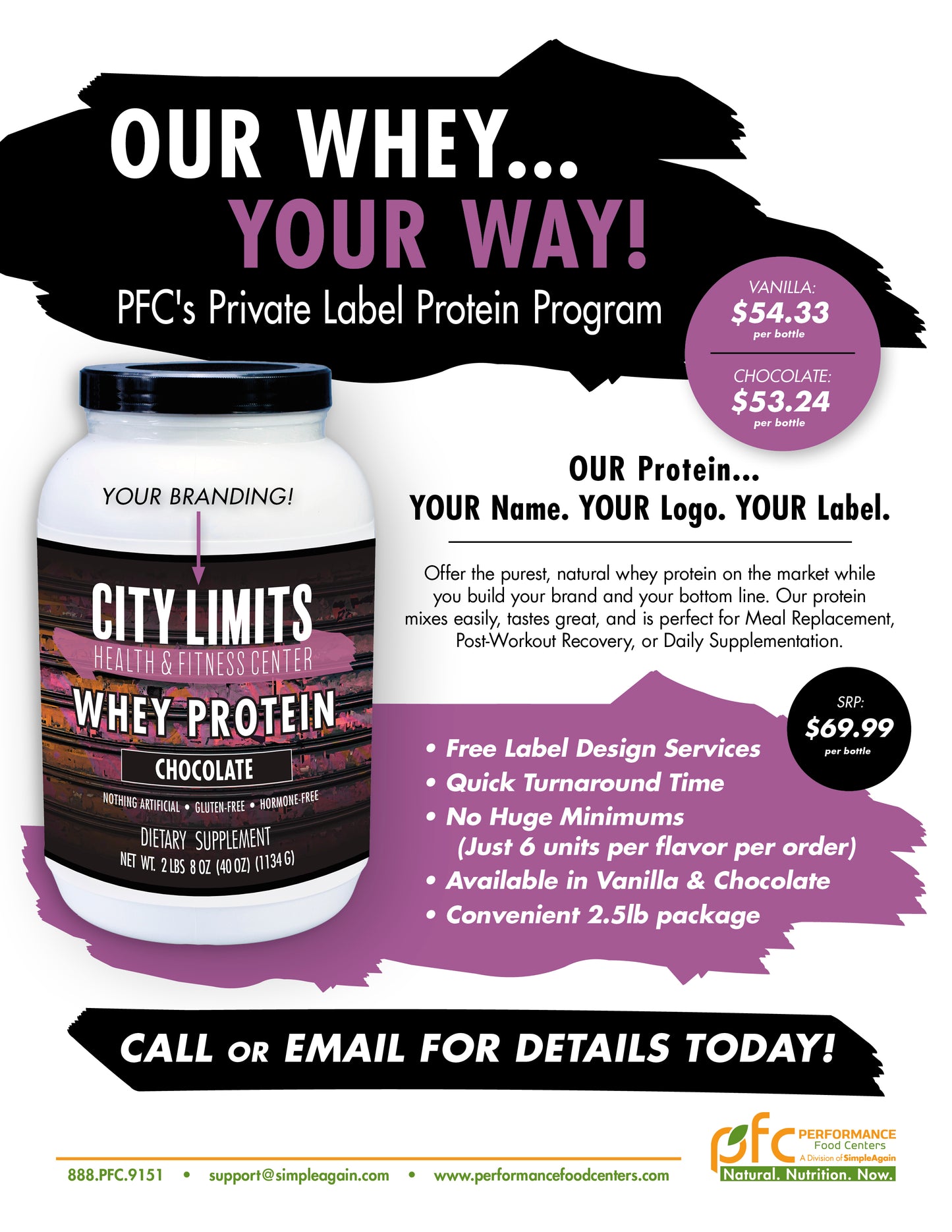 Private Label Protein