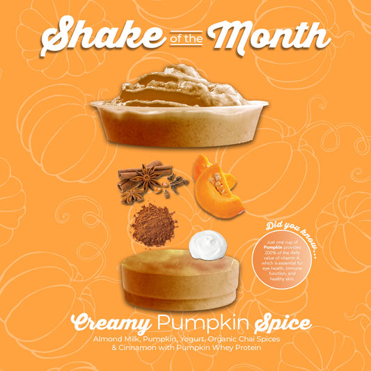 Shake of the Month Counter Card-October