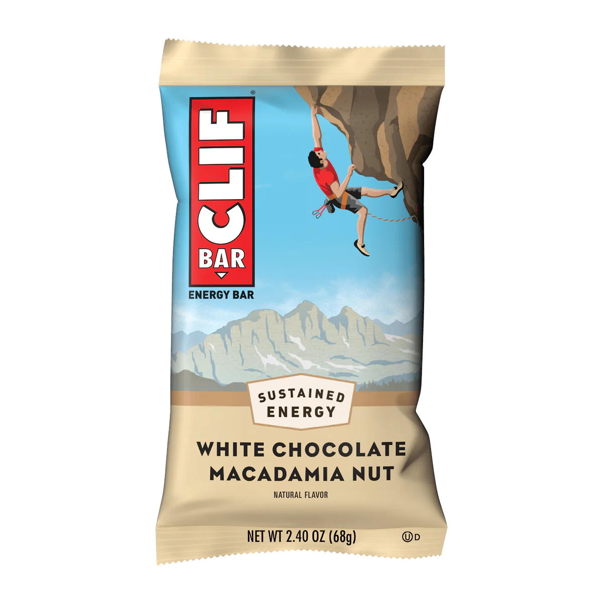 Clif Bar White Chocolate Macadamia - 12/box