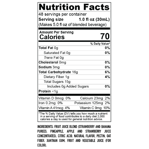 Strawberry Bananza Smartfruit - 48oz