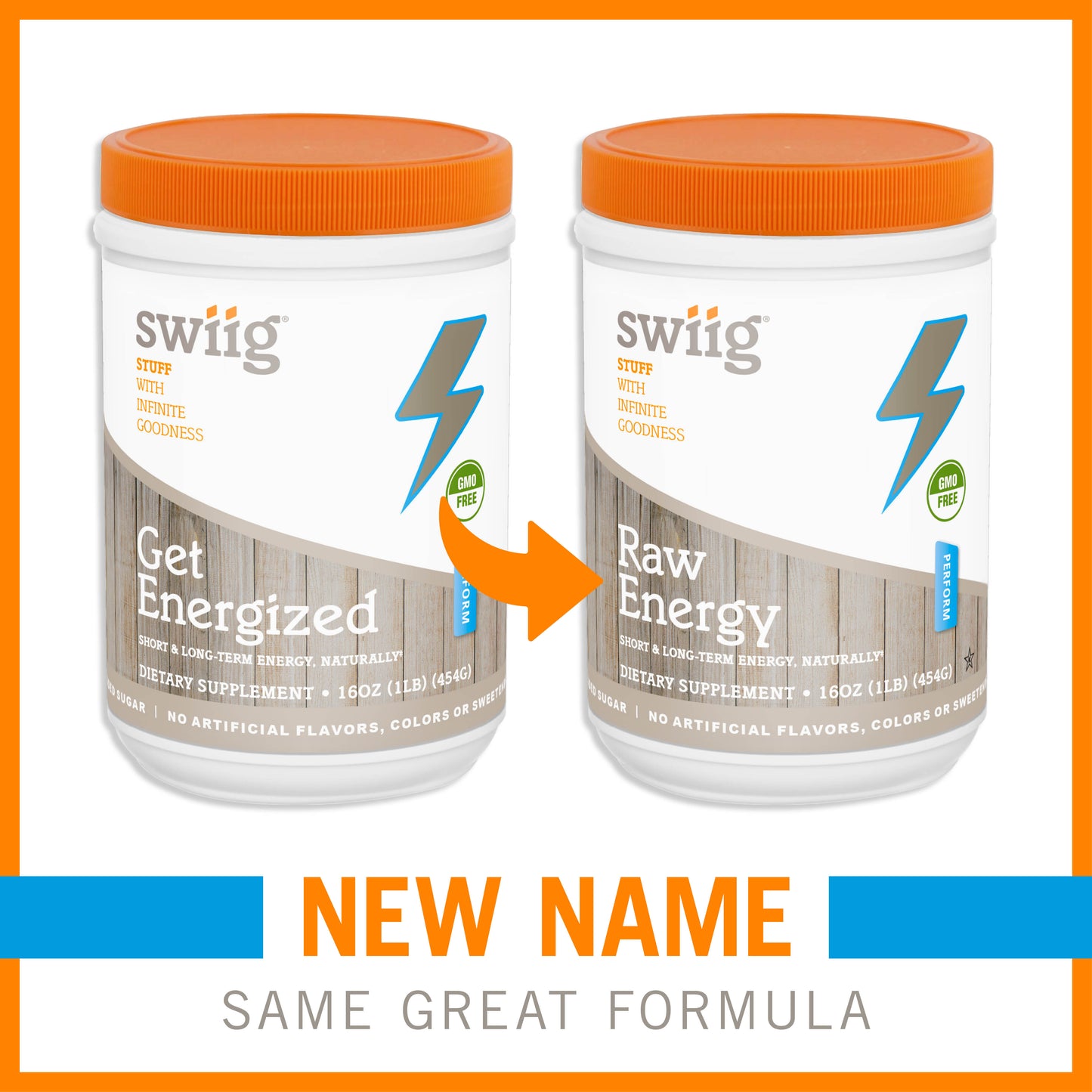 Raw Energy 1lb (formerly Get Energized)