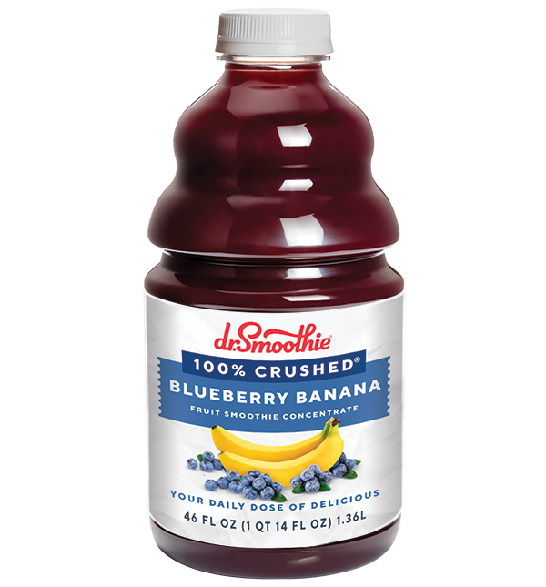 Blueberry Banana 100% Crushed Fruit