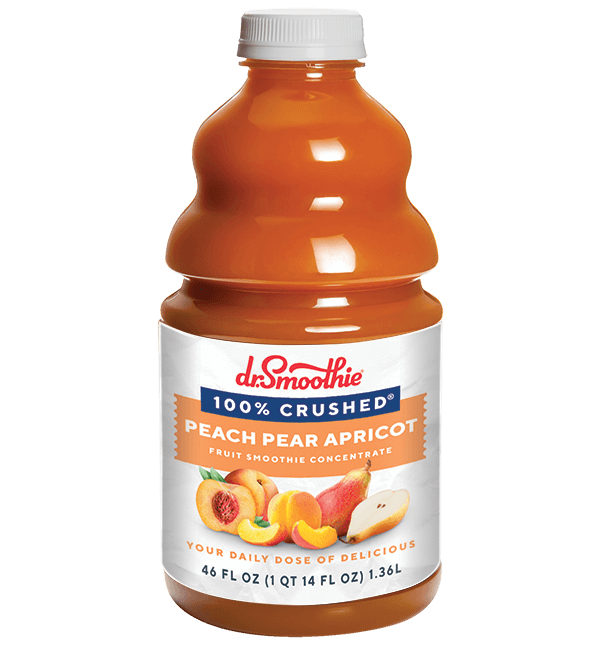 Peach Pear Apricot 100% Crushed Fruit