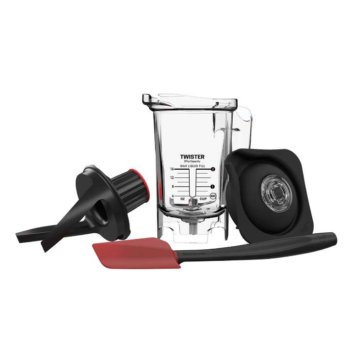 Blendtec Twister Jar with lid and spatula