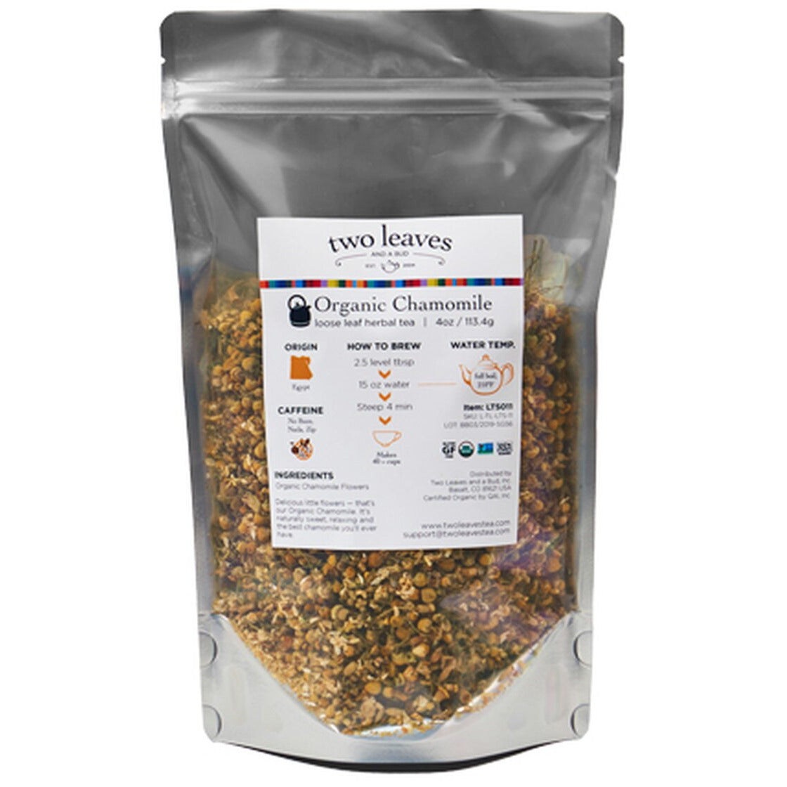 Organic Chamomile Tea - 1/4lb Loose
