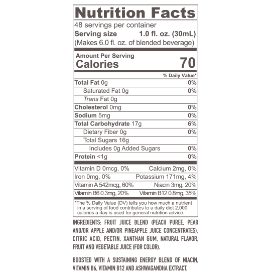 Perfect Peach Smartfruit - 48oz