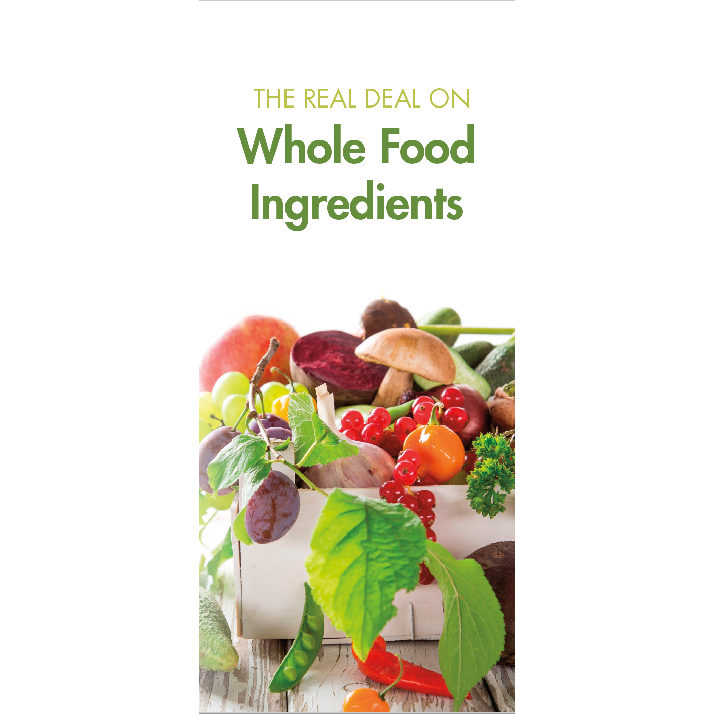Trifold - The Real Deal On Whole Food Ingredients (50ct)
