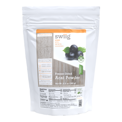 swiig Organic Freeze Dried Acai Powder - 9.5oz
