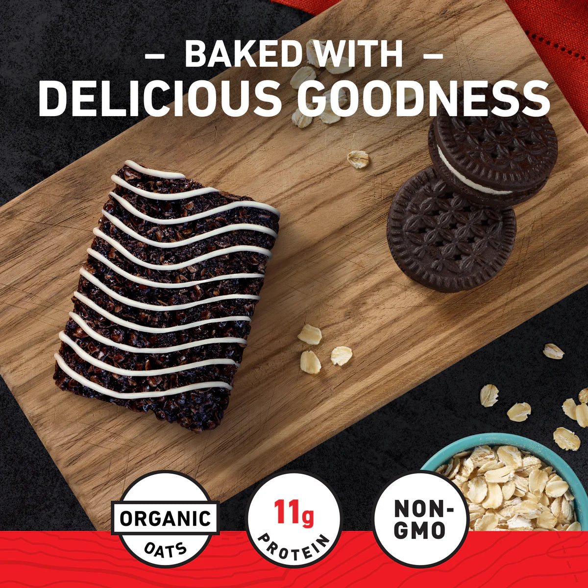 Clif Bar Cookies & Creme - 12/box