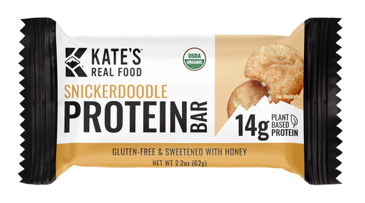 Kate's Organic Protein Bar Snickerdoodle 12ct