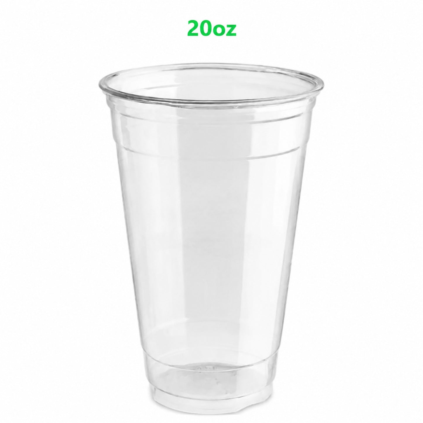 Cup Clear Plastic Recyclable 20oz 600ct