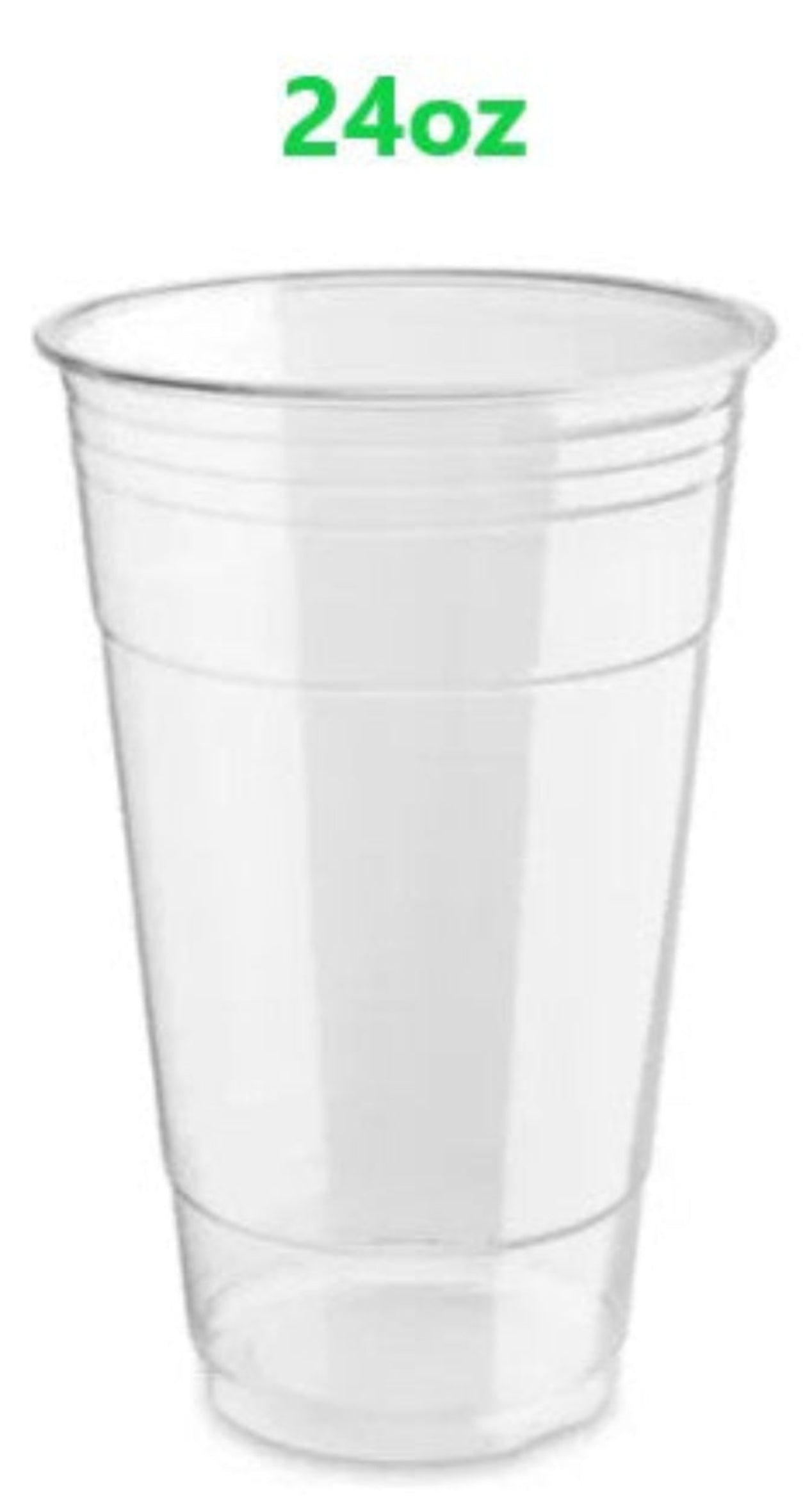 24oz Clear Plastic Cups - 600ct