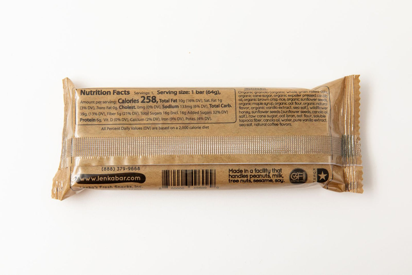 Lenka Bar Vanilla Espresso 12ct