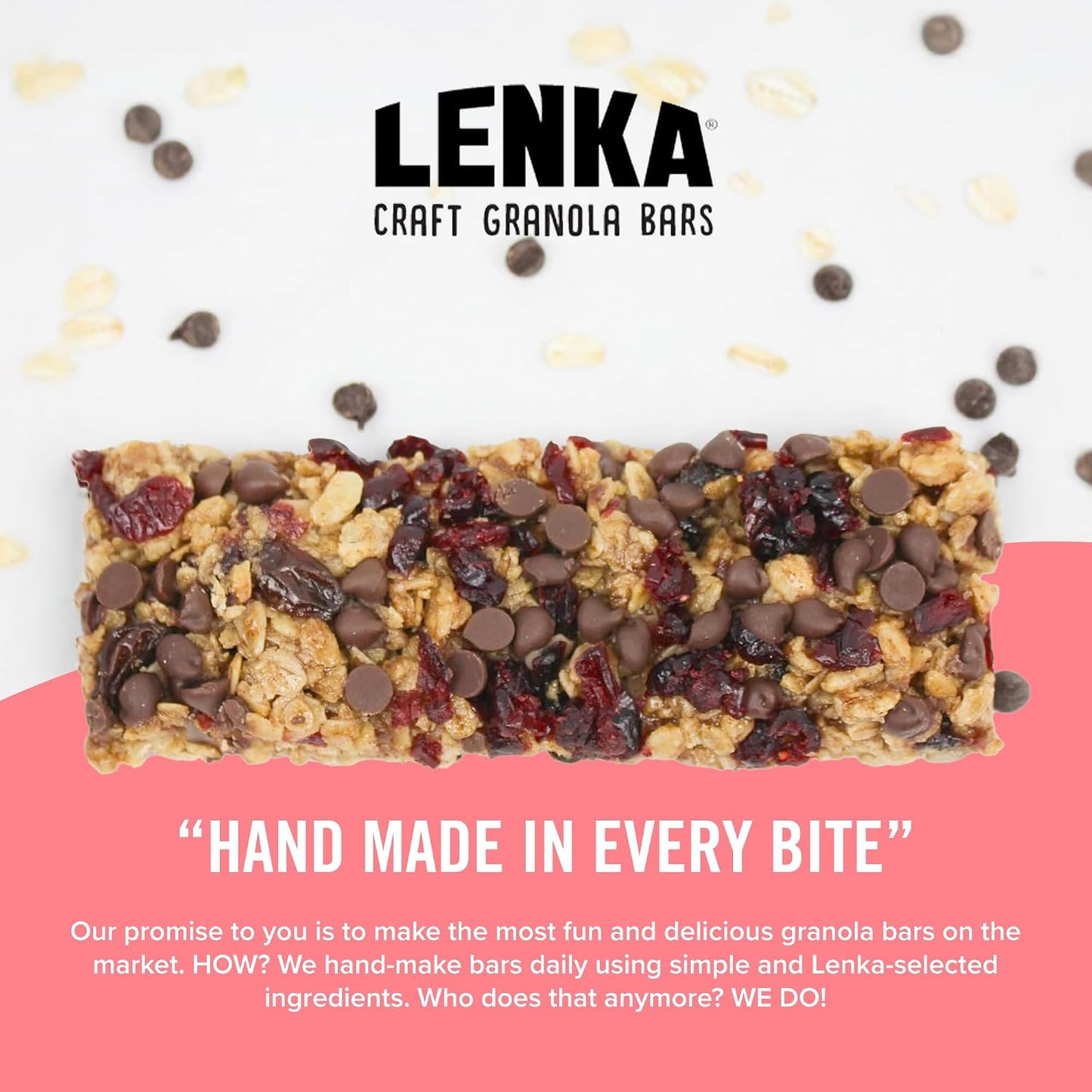 Lenka Bar Cranberry & Chocolate 12ct