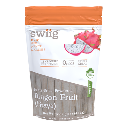 swiig Freeze Dried Dragon Fruit - 16oz
