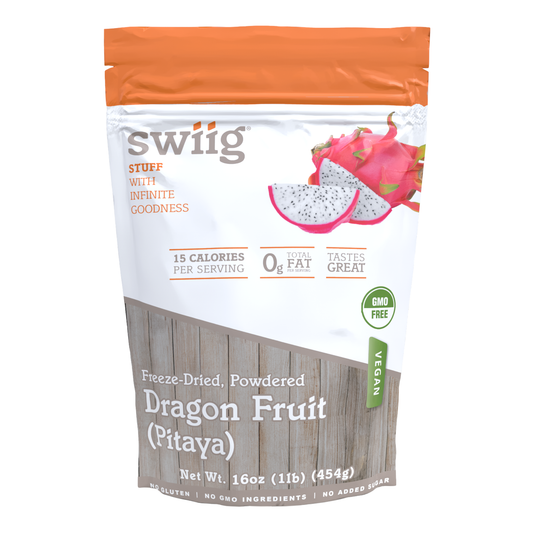 swiig Freeze Dried Dragon Fruit - 16oz