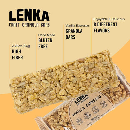 Lenka Bar Vanilla Espresso 12ct