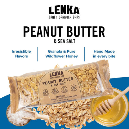 Lenka Bar Peanut Butter & Sea Salt 12ct