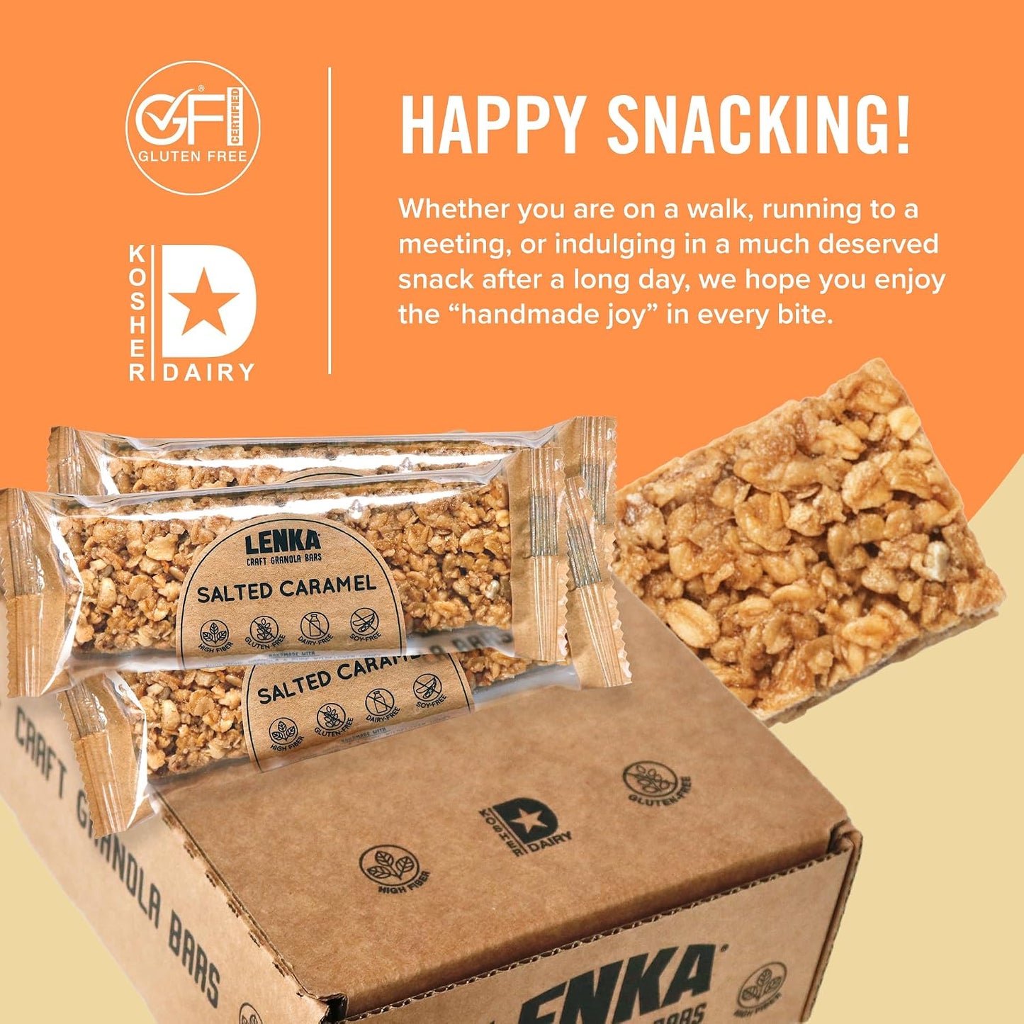 Lenka Bar Salted Caramel 12ct