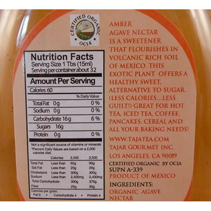 Wild Raw Organic Light Agave Nectar 11.75oz