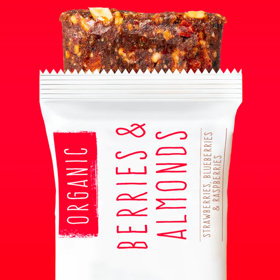 Jones Bar Organic Berries & Almonds - 12ct