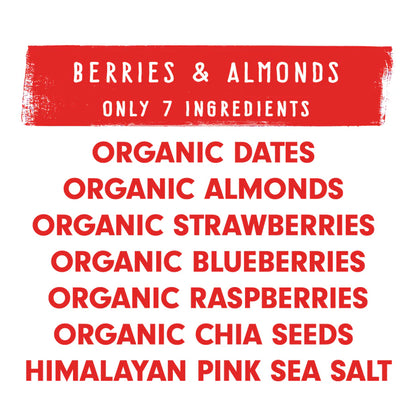 Jones Bar Organic Berries & Almonds - 12ct
