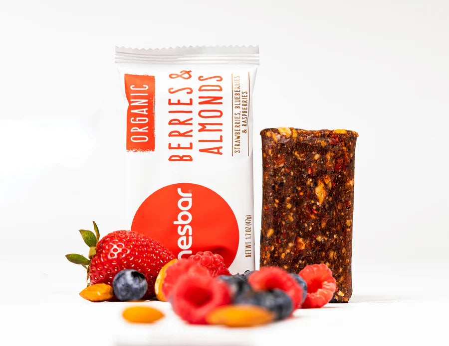 Jones Bar Organic Berries & Almonds - 12ct