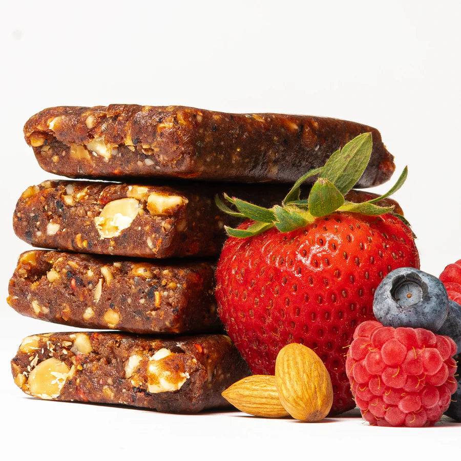 Jones Bar Organic Berries & Almonds - 12ct