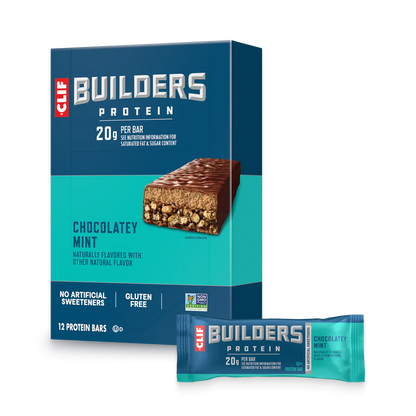 Clif Builders Bar Chocolate Mint - 12/box