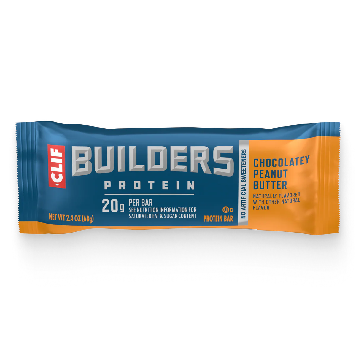 Clif Builders Bar Chocolate Peanut Butter - 12/box