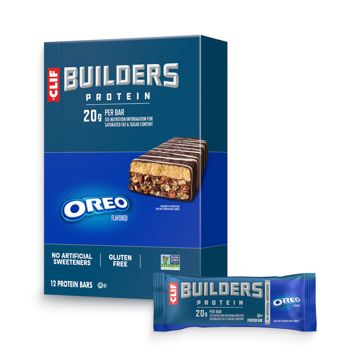 Clif Builders Bar Oreo - 12/box
