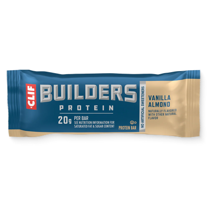 Clif Builders Bar Vanilla Almond - 12/box