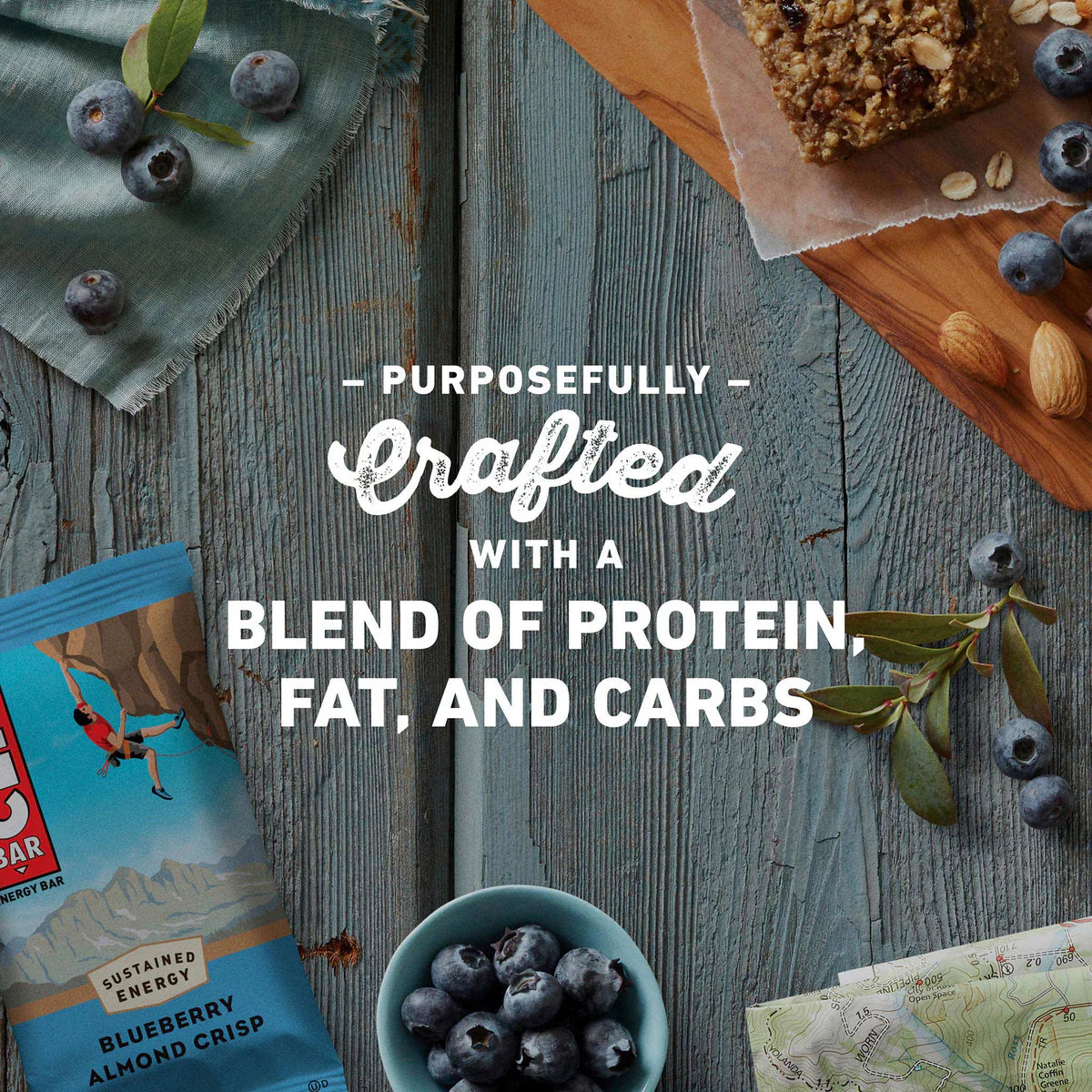 Clif Bar Blueberry Crisp - 12/box