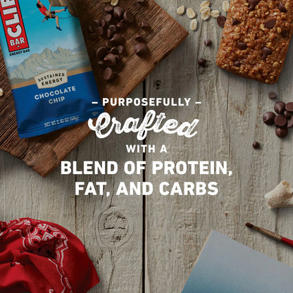 Clif Bar Chocolate Chip - 12/box
