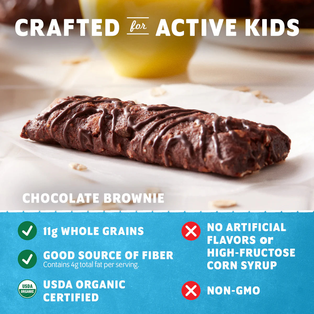 Clif Zbar Chocolate Brownie - 18ct