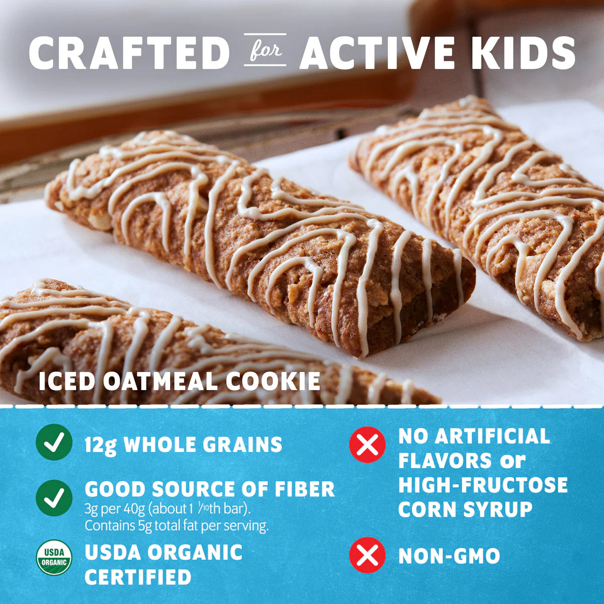 Clif Zbar Iced Oatmeal Cookie - 18ct