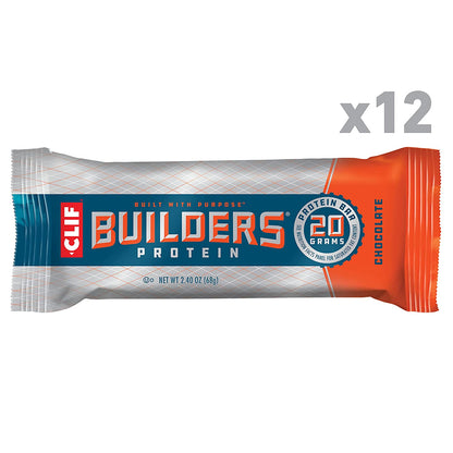 Clif Builders Bar Chocolate - 12/box