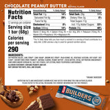 Clif Builders Bar Chocolate Peanut Butter - 12/box