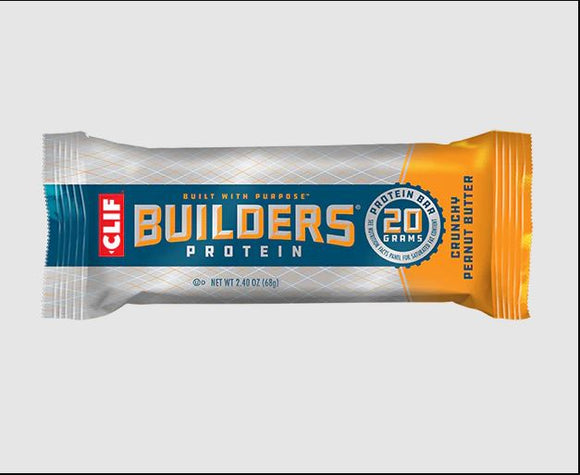 Clif Builders Bar Crunchy Peanut Butter- 12/box