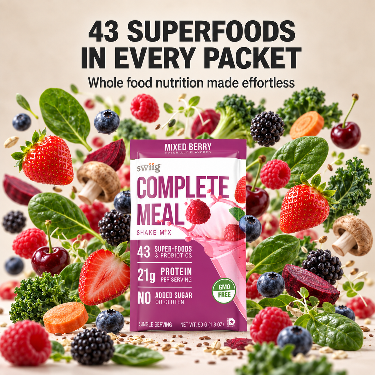 swiig Complete Meal Mixed Berry