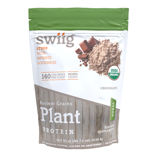 swiig Chocolate Ancient Grains Plant Protein